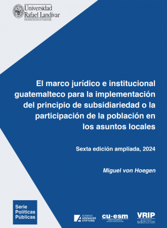El marco jurídico e institucional guatemlateco para la implementación del principio de